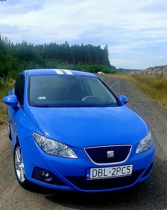 dolnośląskie Seat Ibiza cena 12300 przebieg: 195246, rok produkcji 2008 z Bolesławiec